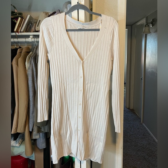 Abercrombie & Fitch White Dress - Picture 4 of 4